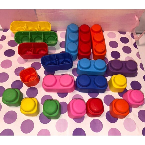Far Far Land super soft building blocks for babies and toddlers 20 pc set GUC - Picture 2 of 7